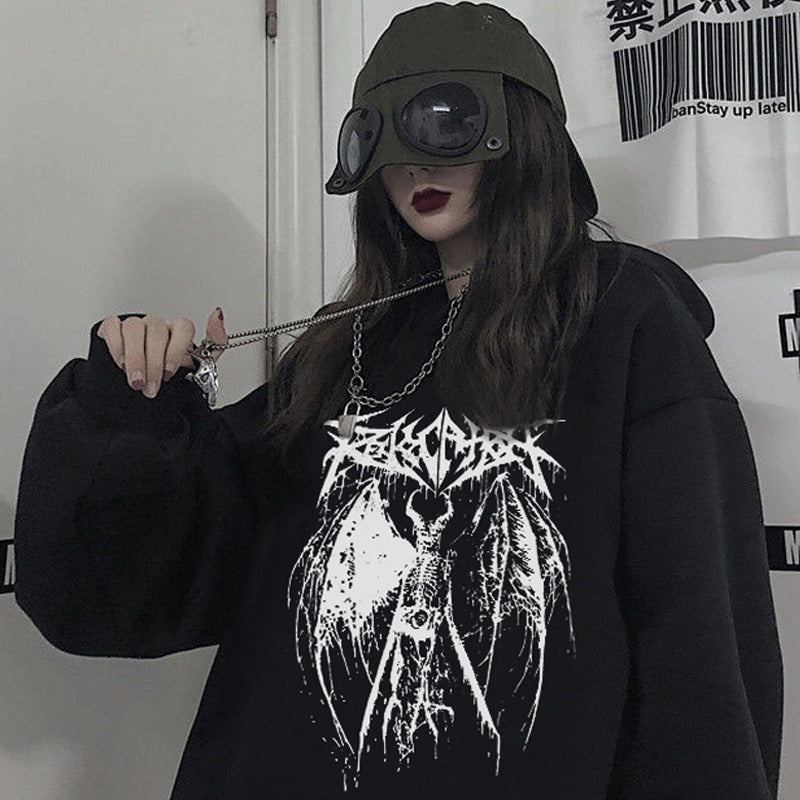 Dark Style Sweatshirt UNISEX Hoodie for Gothic Lovers