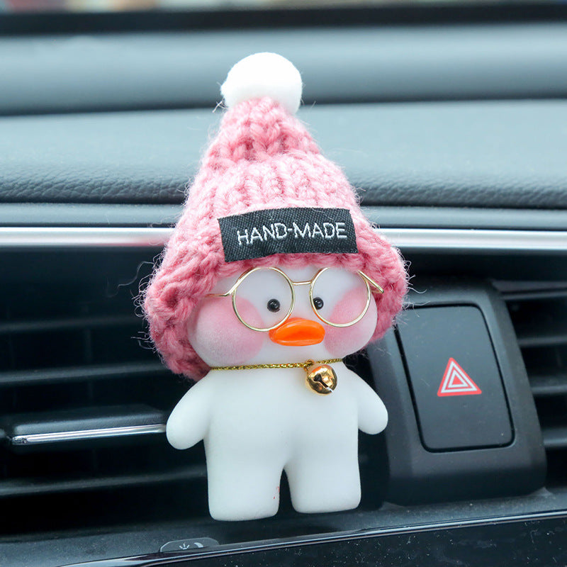 Cute Duck Car Decor Animal Dolls