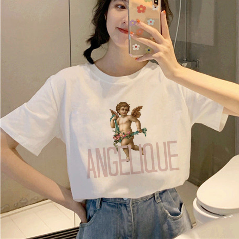 Little Angel Kawaii Short Sleeve T-shirt