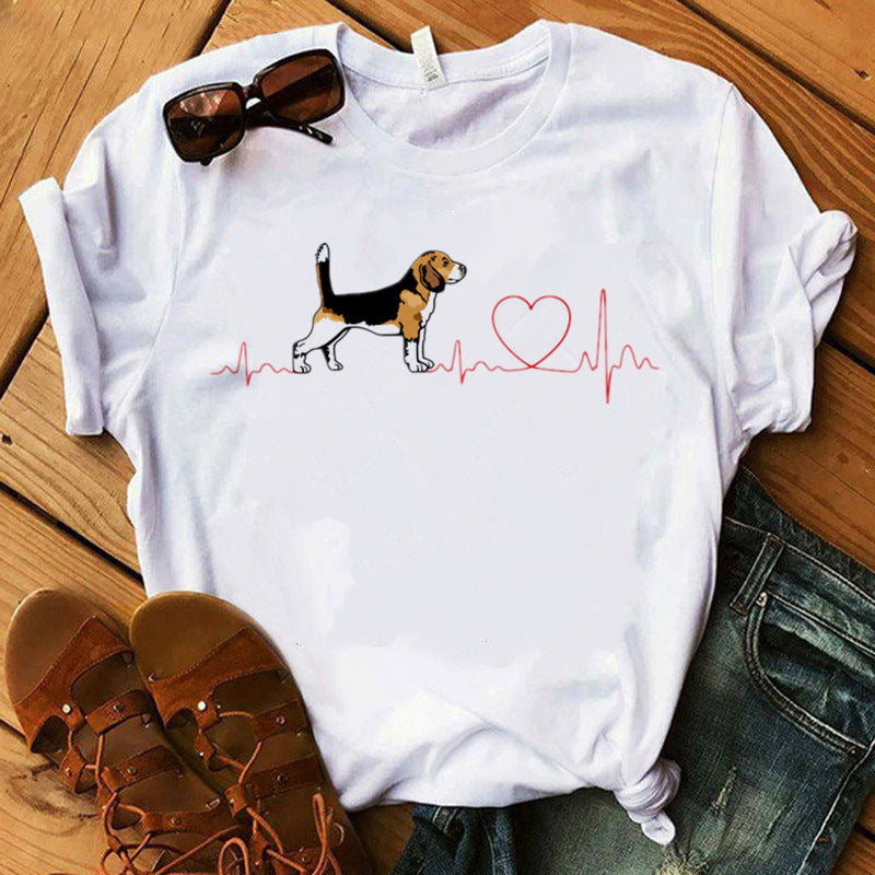 Women's Summer Cross-Border Dog Kawaii T-Shirt