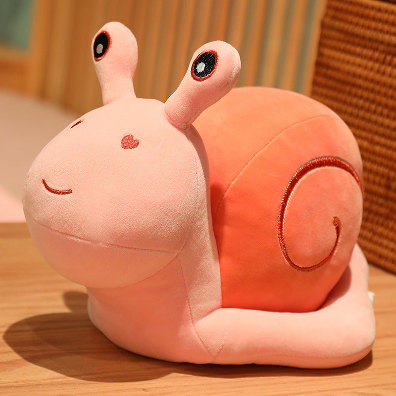 New Cute Little Snail Doll Plush Snail Pillow Bedroom Home Decoration Pillow