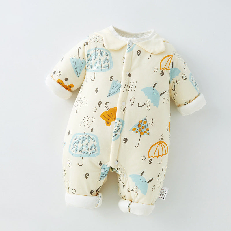 Warm Onesie Thickened Cotton Winter Bodysuit